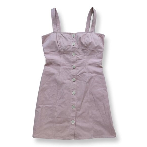INTERMIX blush denim type mini dress size S